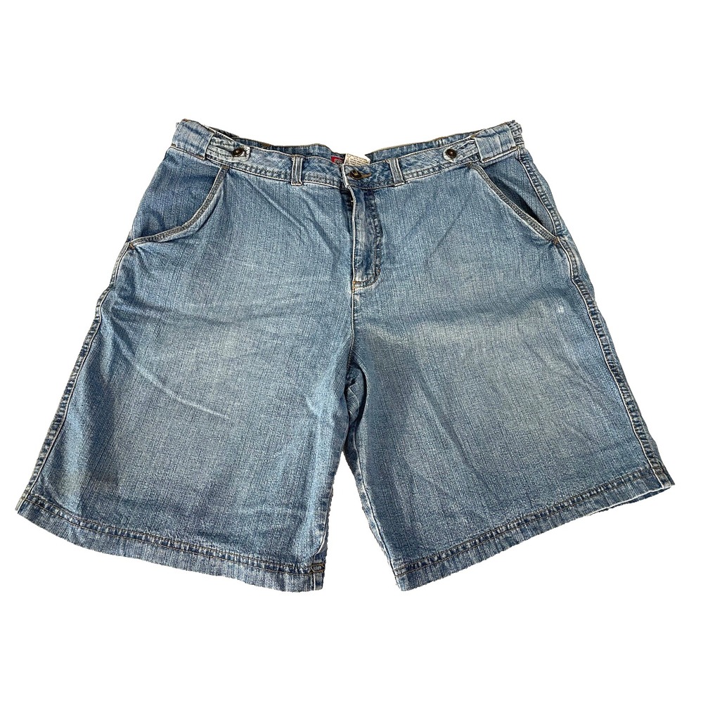 Faded Glory Originals dark blue denim Shorts Womans  Size 16